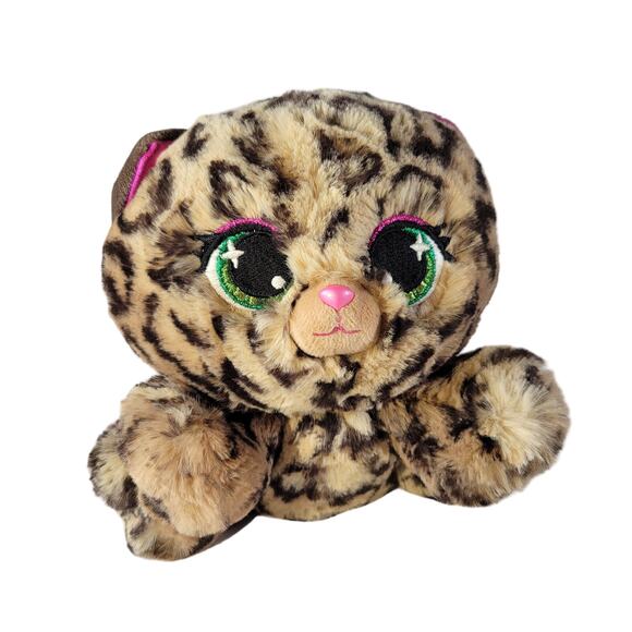Gund Sadie Spotsam Plush Toy 6" Leopard Sparkle Accents Cat Stuffed Animal - Picture 11 of 11